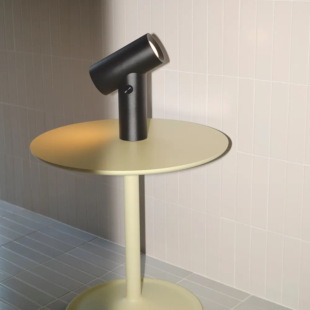 Bærbar lampe utendørs Beam Black