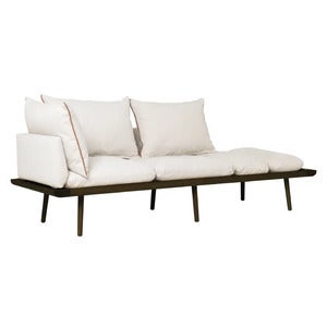 Lounge Around 3-seters sofa Dark Oak/White Sands
