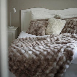 Misty pledd 140x220 cm Sand