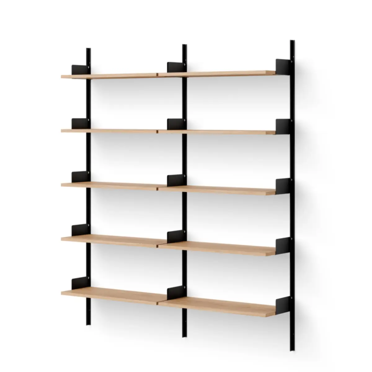 New Works Bibliotekshylle Eik/Svart