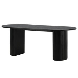 Bianca spisebord 90x200 svart