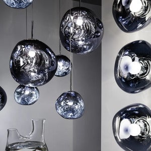 Melt Pendant Mini Smoke LED