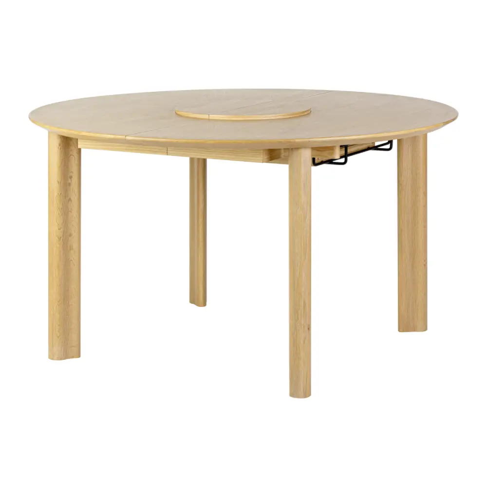 Comfort Circle Spisebord med uttrekk Oak
