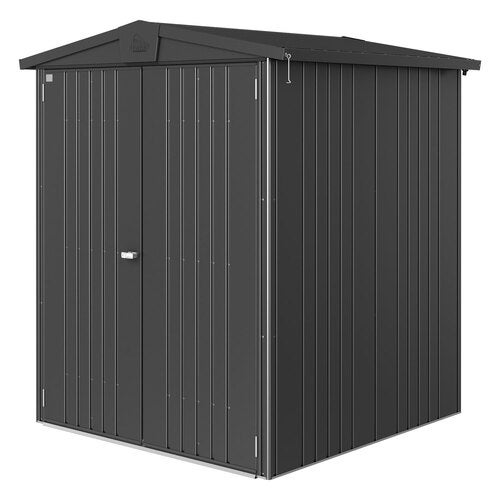 Europa Hageskur størrelse 2 metallic mørkegrå Biohort