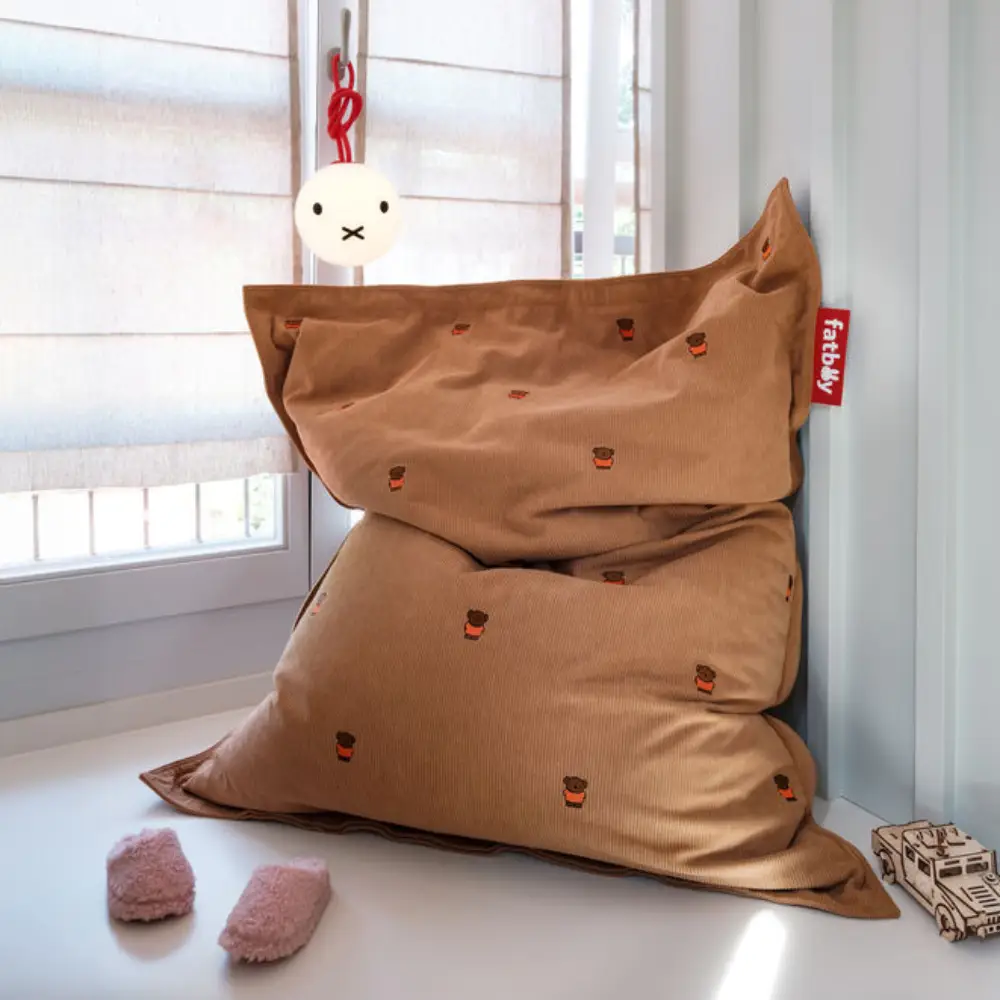 original slim cord bønnepose x Boris teddybear