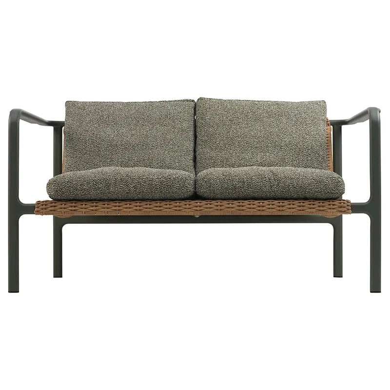 Motty 2-seter sofa     Nordic green / Teddy Verde