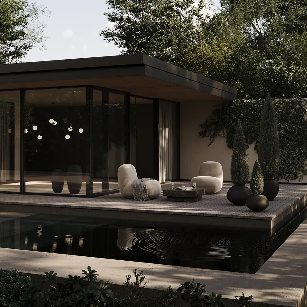 Toe lenestol Flat - Warm Ash