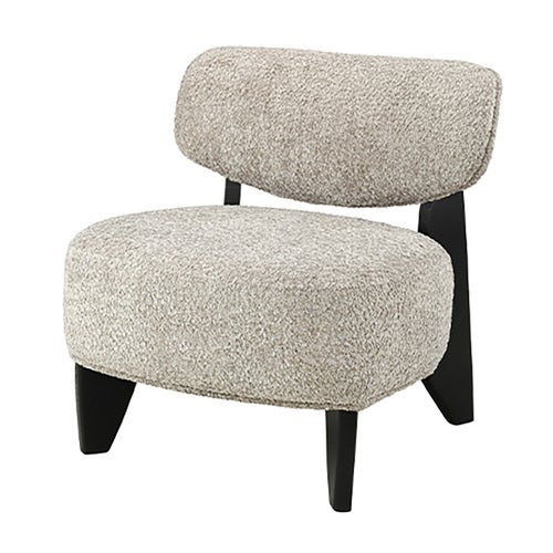 Cadiz lenestol i stoff Vega taupe