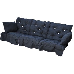 Hengekøyeputer med lav rygg Blå