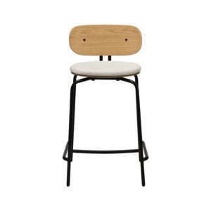 Curious lav barkrakk eik/svart Teddy White