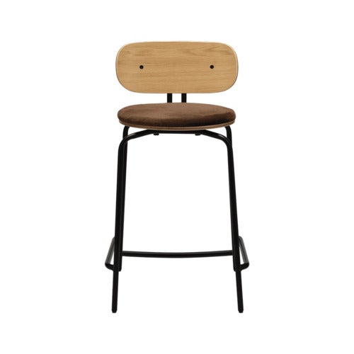 Curious lav barkrakk eik/svart Teddy Brown