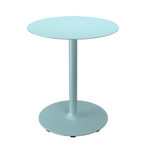 PICO Sofabord Ø64 cm rund base Ice blue
