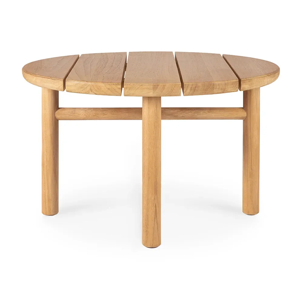 Ethnicraft, Quatro Sidebord Ø59 cm Teak