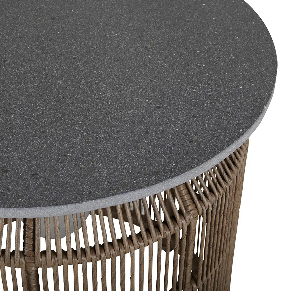 Pamir Salongbord 50 cm beige/grå Brafab