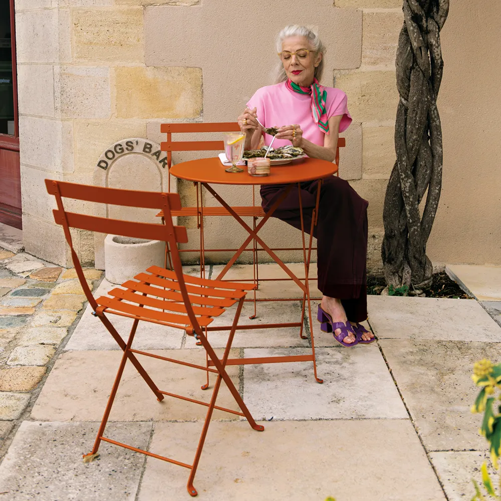 Bistro bord 60 cm Candied Orange