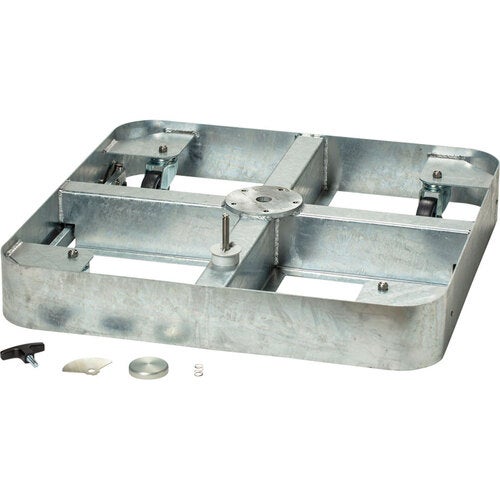 Base med hjul til parasollfot M4, 150 kg Glatz