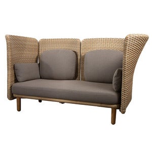 Arch 2-seters sofa med høy arm-/ryggstøtte