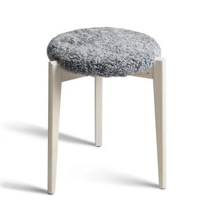 Vinz krakk hvit oljet ask/safeskinn lysegrå