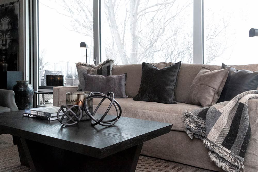 Trent Salongbord 90 X 90 cm svart Artwood