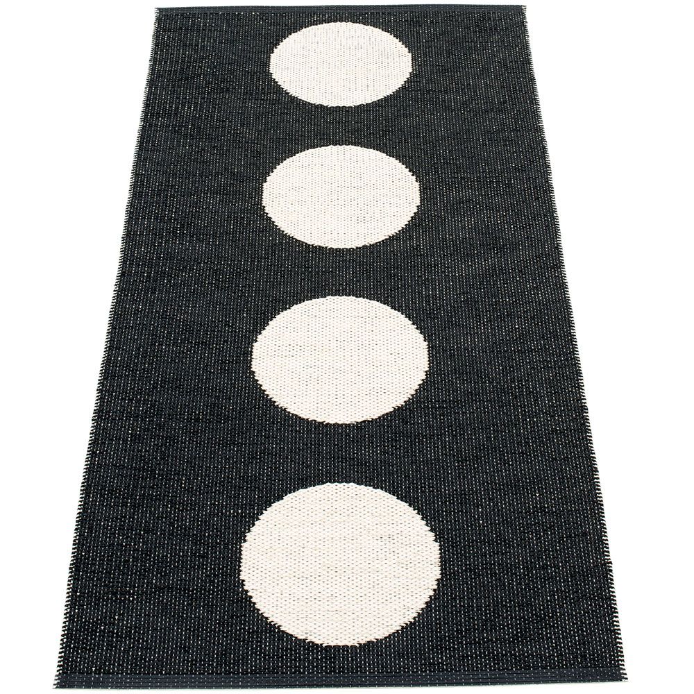 Vera matte 70x150 cm black/vanilla 