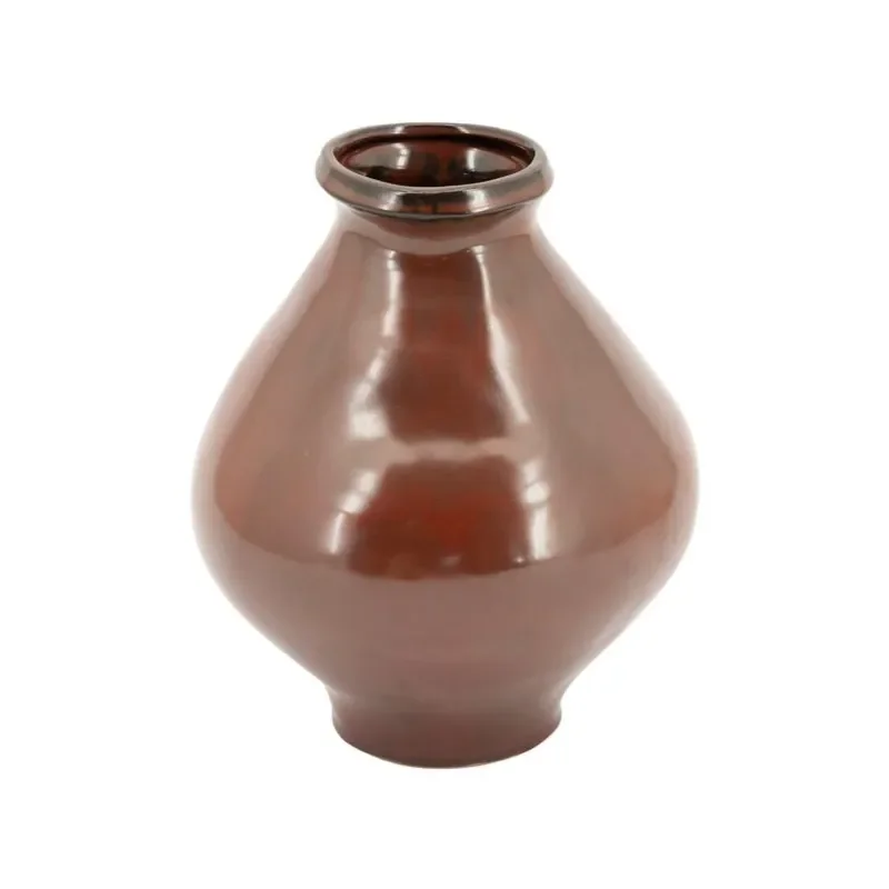 Nendo small Vase 19x19x22 cm Leirtøy Brun