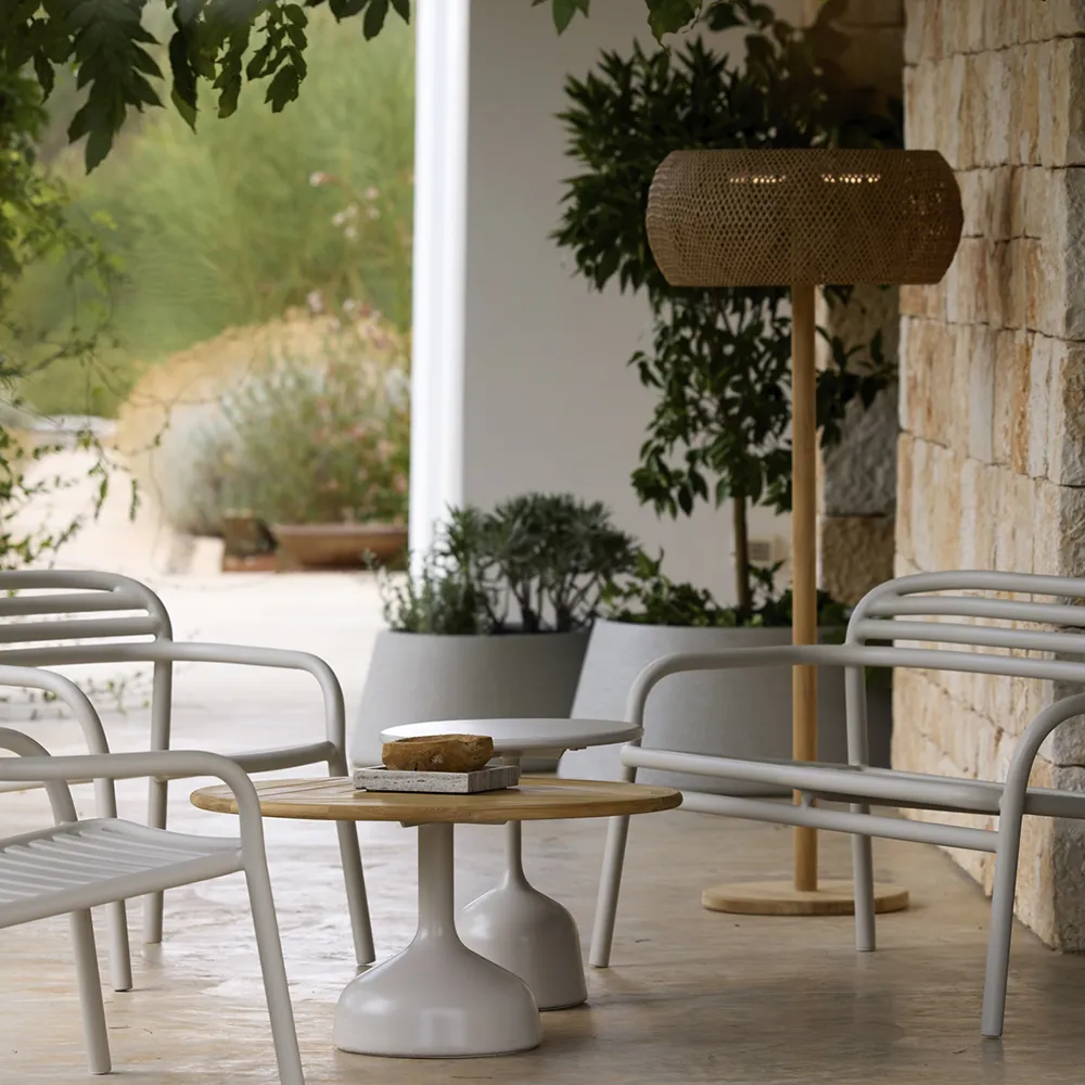 Soil potte trapez medium Concrete structure, fiberglas