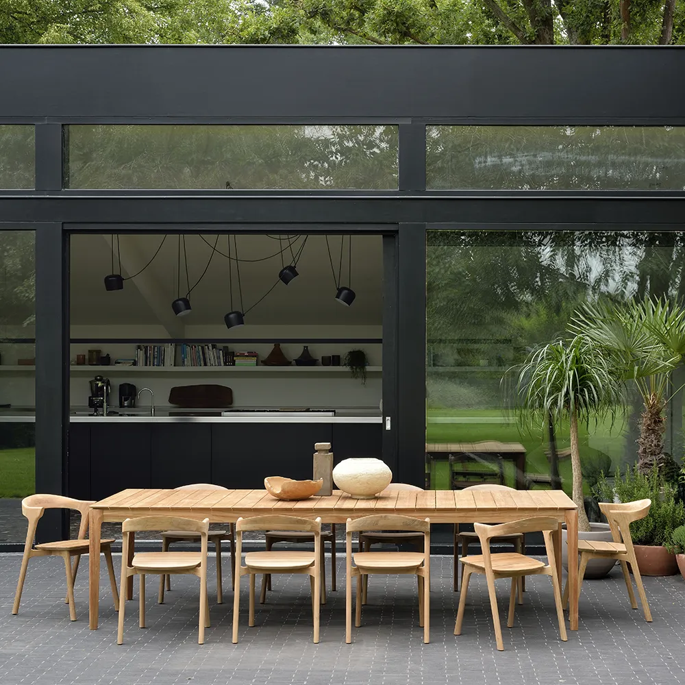 Bok Spisebord 300x110 cm Teak 