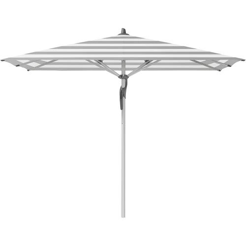 Fortero 300x300 cm parasoll alu Cat.5 555 Grey Stripe