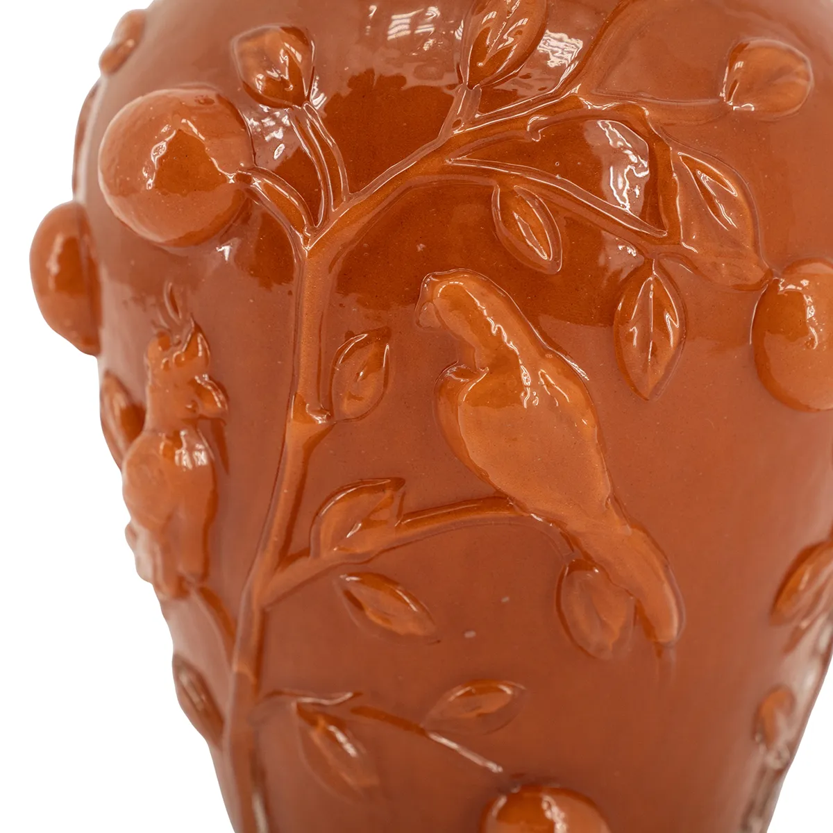 Munnblåst vase Aru H22 cm Caramel