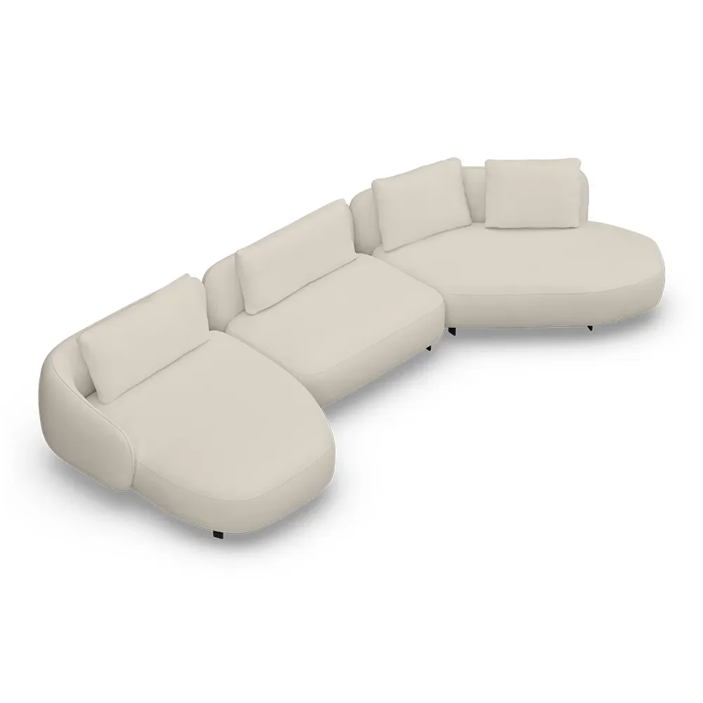 Orca Sofa med sjeselong Kat A