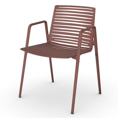 Zebra lenestol Terracotta