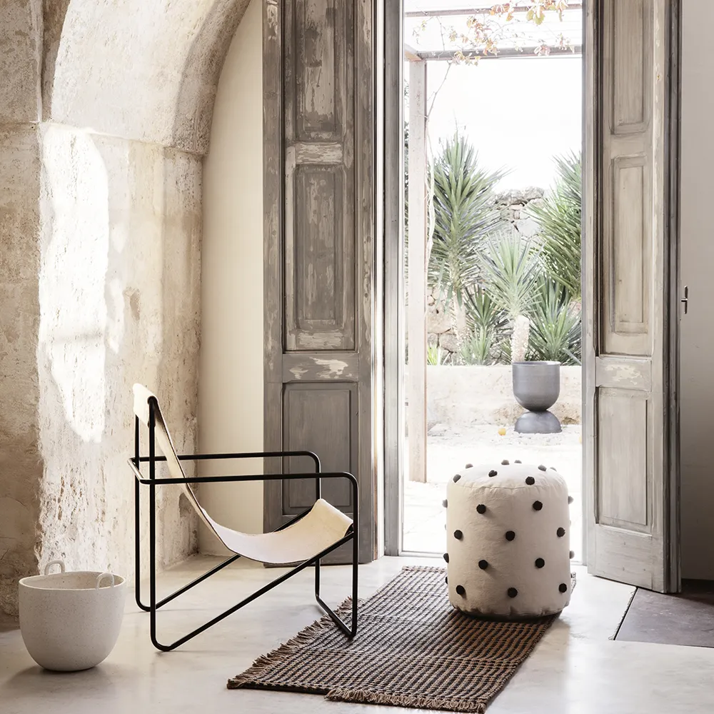 Desert Lounge Lenestol Black/Cloud