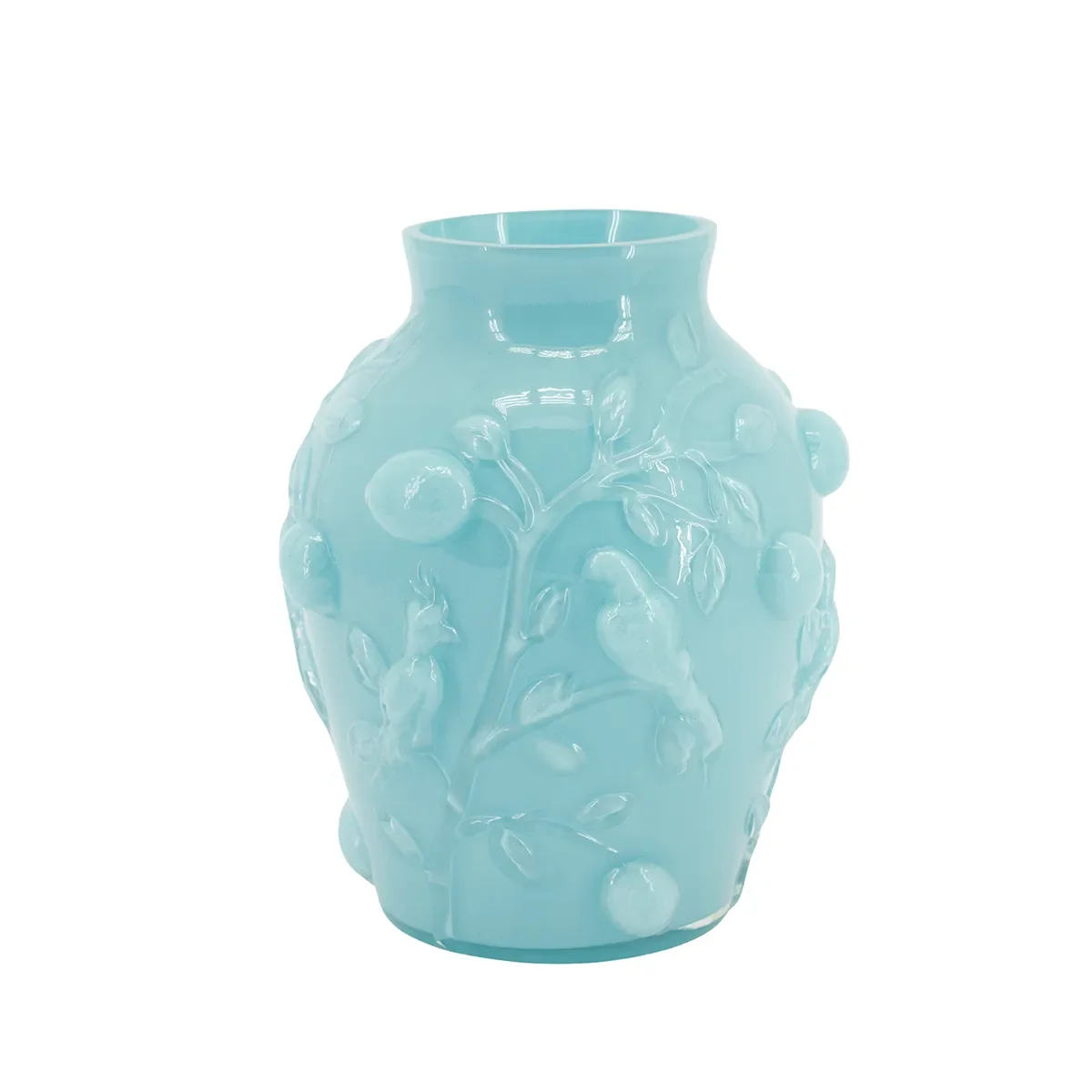 By-Boo, Munnblåst vase Aru H22 cm Light Blue