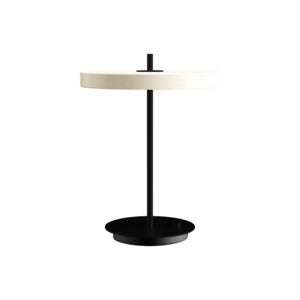 Asteria table Bordlampe Ø31 cm Pearl White/Black Stem