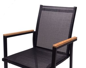 Avanti spisestol svart/teak