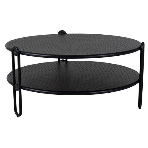 Blixt salongbord 85 cm svart Brafab