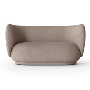 Rico 2-seter sofa Brushed - Warm Grey