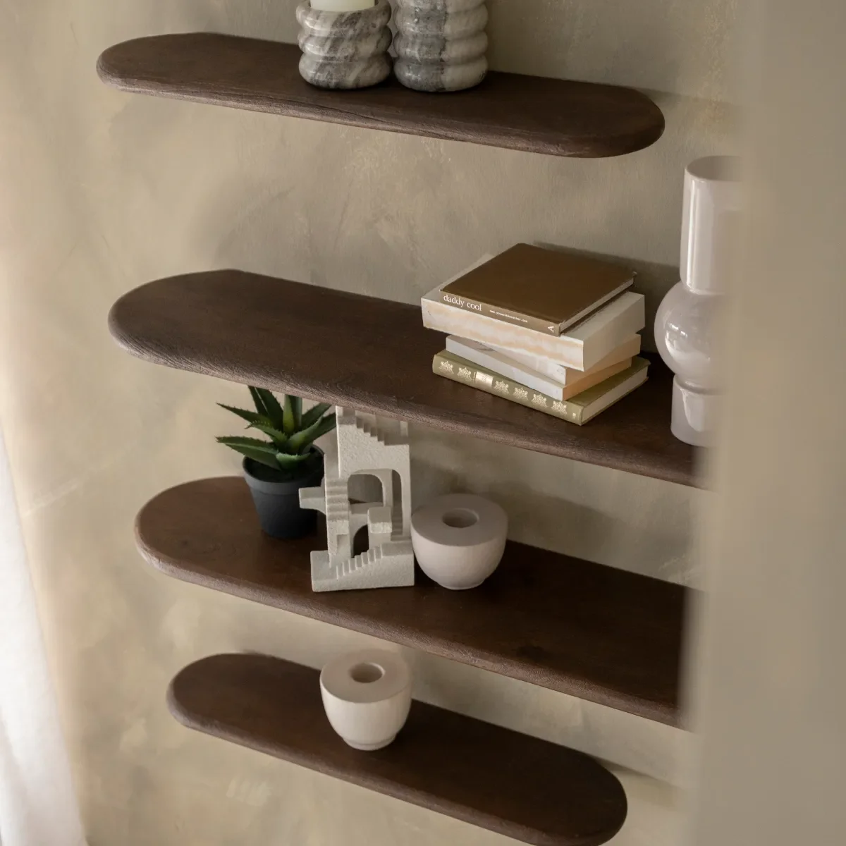 Tre 3 - brown 100x23x3 cm