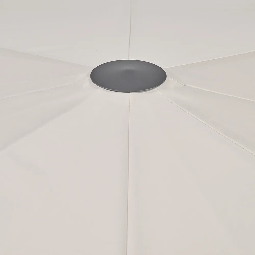 Smart parasoll 240x240 cm anthracite Kat.5 800 Red Stripe