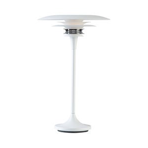 Diablo bordlampe D300 Matt hvit Lg9 inkl. lyskilde