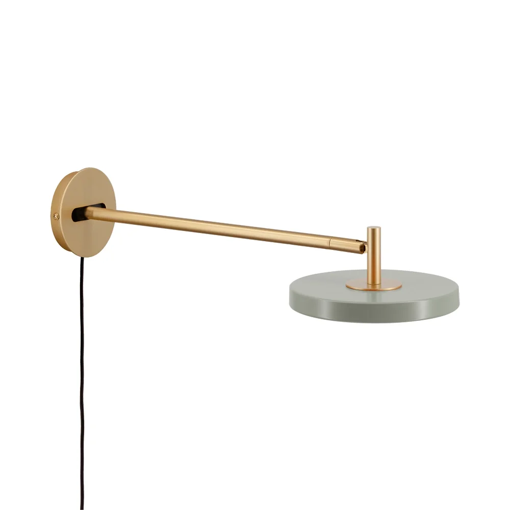 Asteria Wall Long Vegglampe Ø15 cm Nuance Olive