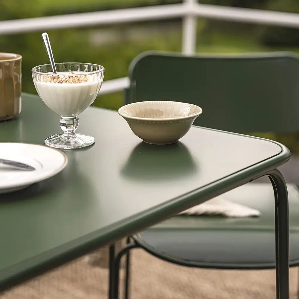 Libelle spisebord 70x70 cm grønn