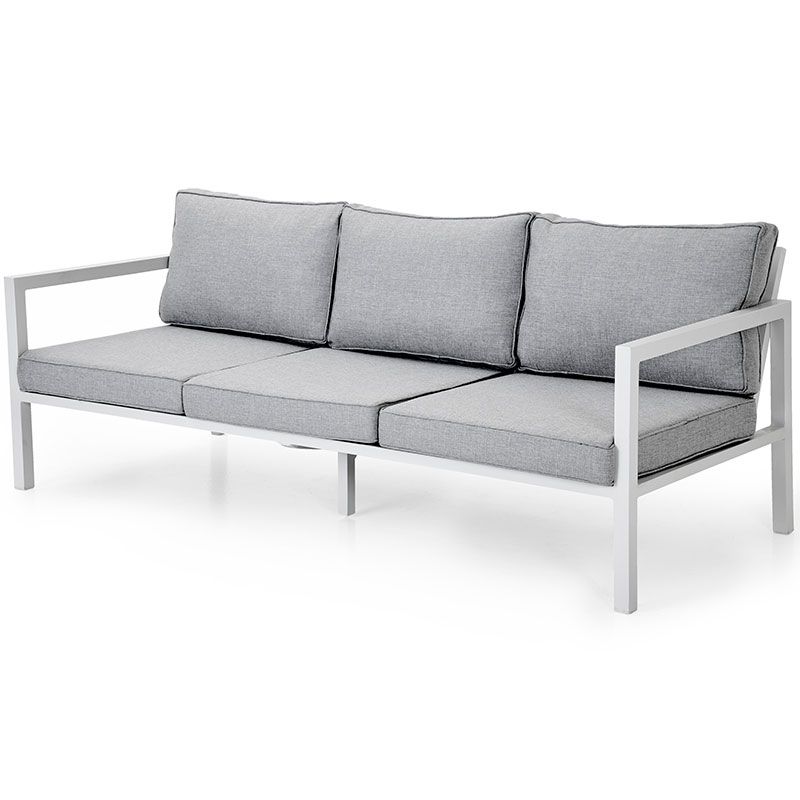Belfort sofa hvit/grå Brafab
