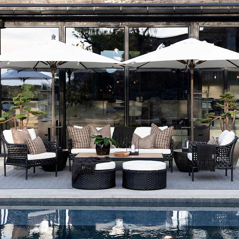 Marbella lenestol kunstrotting Artwood