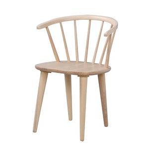 Carmen spisestol hvitpigmentert