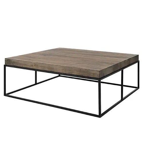 Salongbord Carlisle 100 X 100 cm Silver Back Artwood