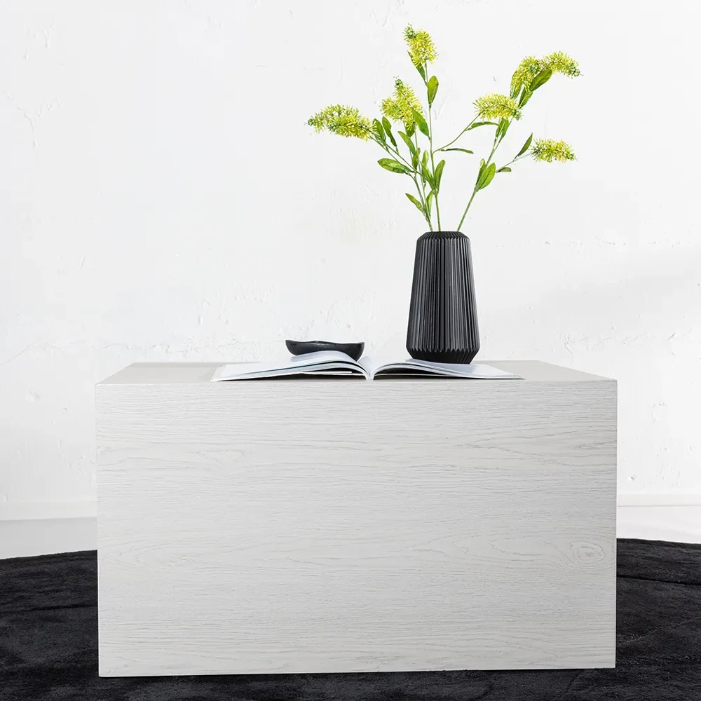 York Salongbord 60x80 cm Whitewash 