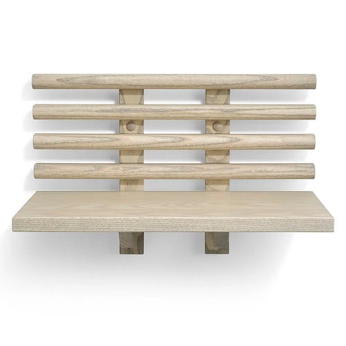 Zana Nattbord i grå oljet ask