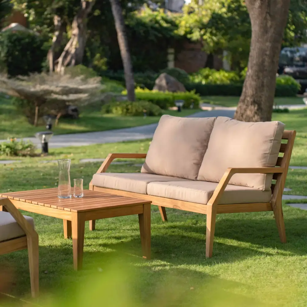 Gunnaröd 2-seter loungesofa inkl. puter grønn