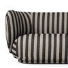 Rico 3-seter sofa Louisiana - Sand/Black